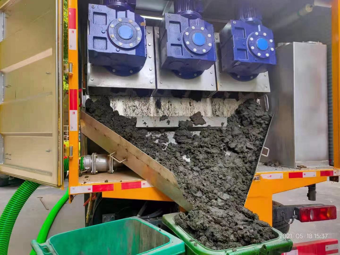 绿春化粪池清掏城市维护站-泥浆净化干湿分离处理